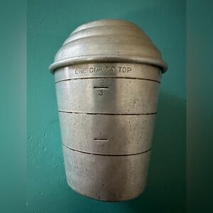 Mirro Aluminum Vintage Metal Measuring Cup - Made in USA